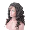 Malaysian Loose Wave Lace Front Human Hair 360 HD Frontal peruk 8a våt vågiga remy peruker för svarta kvinnor DIVA1 250% densitet