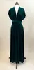 Charming Green velvet long bridesmaid dresses Custom Made long evening dresses Real Simple Prom Party Dresses Bridesmaid Gowns Plus Size