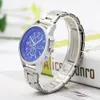 Mens Business watches top  Stainless Steel Quartz's Wrist Fashion Geneva Daily watches 28