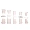 Manufacturer glass adapter mix design female joint for tobacco glass wapter pipe glss bong male jiont used