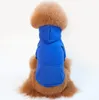 Casual Pet Sweatshirt hoodie hundrockkläder för små petkläderknappar valpprodukter för hösten vinter Fre5221049