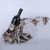 Kunst- und Handwerksharz-Weinrebenregal, Weinflaschenhalter, Glasbecher-Display, Champagnerflaschen, Ständer zum Aufhängen von Trinkgläsern