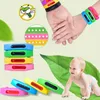 Zomer siliconen natuurlijke mosquito waterdichte afstotende siliconen armband voor kinderen muggen afstotende polsband armbanden