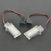 2 pcs 12v carro conduziu a luz de projetor de porta de cortesia para Audi A3 / A4 / A6 / VW / Skoda Pé Ninho Luzes Ghost Shadow Light Lamp 6500K Branco