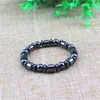 Hot Selling New Beautiful Popular Black Stone Magnetic Magnet Bracelet Hematite Bracelet Black Stone Magnet Bracelet HJ175