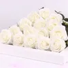 Dekorativa blommor kransar 15 pcslot silke real touch rose artificiell underbar blomma bröllop falska för hemfest dekor valentin4066303