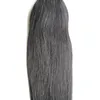 뜨거운 판매 등급 8A 처리되지 않은 브라질 머리카락 똑 바른 인간의 머리카락 꼰 100g 자연 검은 머리카락