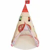 160 x 105 cm Crianças Brinquedo Indiano Teepee Tenda de Segurança Portátil Play House Kids Indoor Game Room Outdoor Tourist