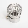 NUEVOS bola de acero de Stealth diseño de la cerradura escroto pendiente del acero Camillas martillo del anillo de bloqueo macho Chastity Juguetes sexuales