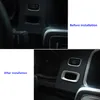 Stickers Car styling key panel hole decoration frame is suitable for Volvo S60L V60 S60 2010 2018 sequins Sticker