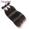 Wefts Onlyouhair Перуанские пучки волос Remy Прямые человеческие волосы плетут Дешевые 8a Бразильские наращивания волос Virgin Прямые 4 пучка Факт