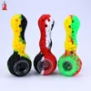 Tubi di fumo in silicone dritto intero giaccone cavo olio aerotele olio cera per fumo tubo di fumo tubo di tabacco da tabacco 8304177