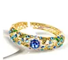 Bracciale Cloisonne di Pechino, braccialetto nazionale placcato a vento da donna, gioielli di moda retrò, regalo per la festa della mamma.