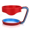 Przenośne Plastikowe Czarne Kubki Do Butelki Wody Kubek Uchwyt do 30 uncji Tumbler Cup Holder Holder Fit Travel Drinkware