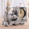 عتيقة Retro Train Desk Clock Decor Decor 3 Colors Creative Quartz Clocks Promition Gift with boxes5989877