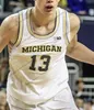 Michigan Wolverines # 4 Webber 5 Rose 10 Hardaway Jr. Walton 25 Howard 41 Rice Chris Jalen Tim Derrick Juwan Glen College Basketball Jersey