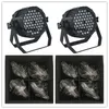 8 stks met flightcase par64 54x3 LED-stage lamp Outdoor Par LED RGBW 4IN1 DMX LED 54 * 3W PAR LICHT