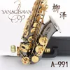 messingschwarze saxophone