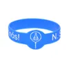 1 pc N. SRA. Aparecida Rogai Por Nos Silikonowy Wristband Wristband Wort Wortage Trendy Dekoracja Gumowa Biżuteria Rozmiar dorosłych