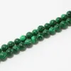 8mm Great Choice 4mm 6mm 8mm 10mm 12mm Malachite Bead Rund Loose Spacer Stenpärlor för Mode Smycken