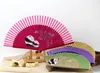 Hand-painting Panda Silk Fan traditional Craft Gift Ladies Hand Fans Chinese Folding Bamboo Fan Painting 10pcs/lot