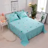 100% cotton Flat Sheet Bedsheets Twin Full Queen size flat sheet bed cover Home Textiles 160*230cm 230*250cm