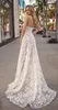 Muse av berta 2018 Beach Wedding Dresses Sweetheart Backless Full Lace Bridal Gowns Tulle Boho En Linje Bröllopsklänning