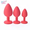Sweet Dream 3pcsset Silicone Plug Beeds suave anal
