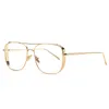 نظارات مصممة للرجال أزياء نظارات كبيرة إطارات رجالي نظارات العين الشفافة للنساء الإطار البصري الكلاسيكي 227 م