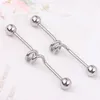 حلقة اللسان T02 80pcs مزيج 4 نمط اللسان جسم ثقب المجوهرات الفولاذ المقاوم للصدأ اللسان الصناعي barbell9015372