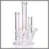 Hookahs v35CM Glass Bongs Oil Rig 9mm Thick Straight Bubbler Classical Design Water Pipes Super Heavy With Smoking Accessories