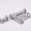 Stainless Steel Security Door Bolts Turn Left or Right with Lock Hole Heavy Duty Door Bolts with Screws Door Latch