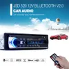 Авторадио автомобильный радиоприемник 12В Bluetooth версии v2.0 JSD520 автомобиль стерео в тире 1 DIN с FM-AUX вход приемника USB для МР3 и WMA ММС разъема ISO