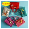 Bestkid DHL Gratis frakt! Twinkle handväskor för barnflickor Barns mode läder Totes Little Barnkuddar Toddler Star Purse Bag BK030