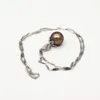 Европейские и американские ювелирные изделия S925 Шарма способа серебряные естественные пресноводные перлы шкентель для подарка Сярприза матери