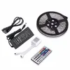 5M SMD5050 RGB-LED-Streifen 300LED/m DC12V Wasserdicht 300LEDs + 44-Tasten-RGB-LED-Controller + 12V 5A 60W Netzteil