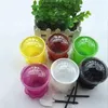 鉢植えの植物ケーキカップ独創性フラワーポットムースアイスクリームポッティングカップカバーシャベルポットケーキ0 75Jm gg