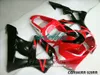 Gratis Anpassade Fairings Set för Honda CBR900RR CBR929 2000 2001 Red Black Fairing Kit CBR929RR00 01 CV47
