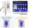 2 cryo는 동시에 작동 cavitation rf 장비 진공 셀룰 라이트 감소 lipolaser cryotherapy 체중 감량을 슬리밍