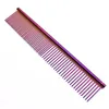 Pet Comb Pet Dog Cat Grooming Combs Professional Steel Grooming Comb Cleaning Hair Trimmer Brush Wholesale