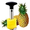 Fruits Outils En Acier Inoxydable Ananas Éplucheur Cutter Trancheuse Corer Peel Core Couteau Gadget Cuisine Fournitures JL3790