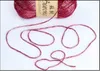 100g / boll silkes bomull Stickning Garn Virka Nålverk Tjock ullgänga Garn för hand Stickning Scarf Sweater Eco-Friendly