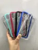 Transparent CASE Sock Sock Säker hård PC Clear Telefonfodral Back Cover för iPhone 14 13 12 Mini 11 Pro XR XS Max 7 8 Plus S20