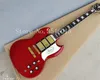 Custom with Classic Red 3 pickups sg guitar Deluxe 2018completed musical instruments Chinese sg electric guitar free shipping