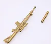 Cute Funny Kawaii Pens Caneta Rollerball Pen School Supplies Papelaria Creative M41 Gold Gun Shape Gel Pen Stationery