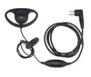 2x 2 PIN-öronpunkter Headset för Motorola Radio GP88 GP300 2000 P040 PRO1150 CLS1110