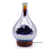 Kreative 3D Magic Led Nachtlicht Glas Vase Form Ultraschall Ätherisches Öl Diffusor Luftbefeuchter1631177