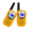 Um par de Mini Walkie Talkie Crianças Rádio Retevis RT388 RT-388 0.5 W Freqüência UHF PMR Rádio Bidirecional Portátil Presente A7027B