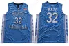 College 32 Luke Maye Jersey New Style North Carolina Tar Heels Maglie da basket Maye University Uniform Sport Team Black Road