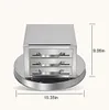 Rice Noodle Rolls Machine Stainless Steel Steamer 3 Grid Drawer Pull Rice Rolls Machine Household